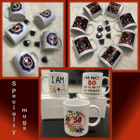 Specialty mugs